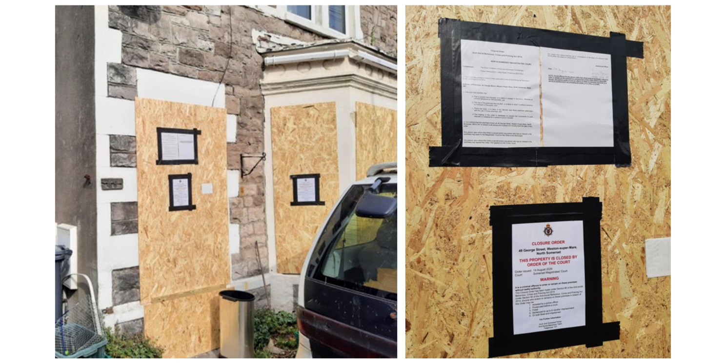 Three-month closure order issued for George Street home in Weston-super-Mare